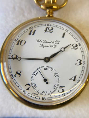 Tissot taschenuhr open face - taschenuhr,