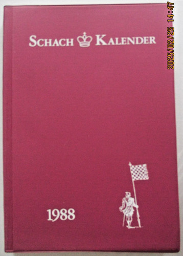Schach kalender 1988 - ,