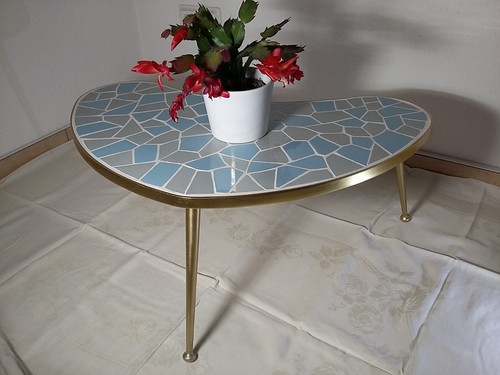 Nierentisch fliesenmosaik - nierentisch,,