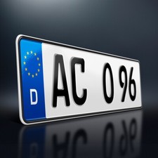 1 Kfz Kennzeichen | 440 x 110