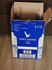 5 x GREY GOOSE Superpremium-Vodka aus Frankreich, 40% Vol., 0,7L