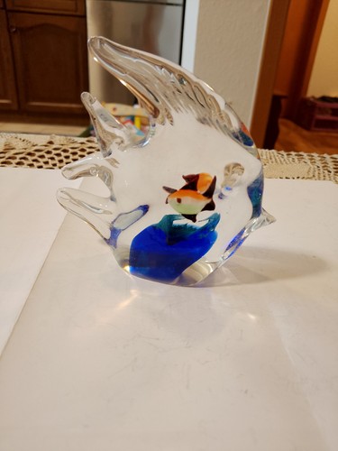 Deko fisch aus murano - deko,