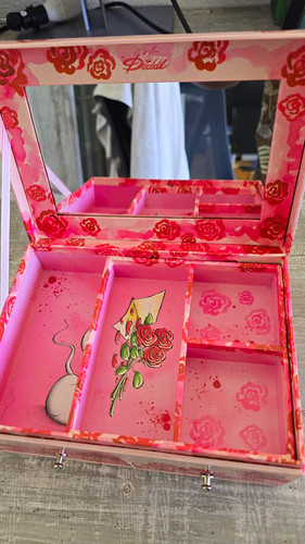 Diddl schmuckkästchen rosa - schmuckkästchen,