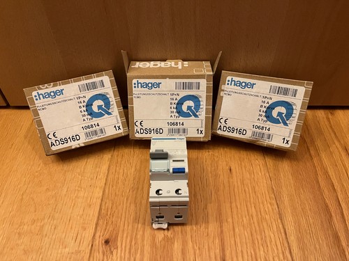 Stück hager ls schalter - 3-stück,