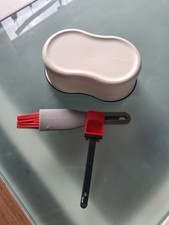 Tupperware Butterdose und Backpinsel/Backlöffel