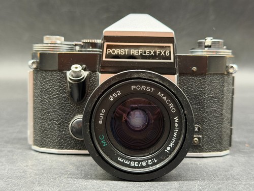 Porst reflex slr kamera - reflex, fx-6