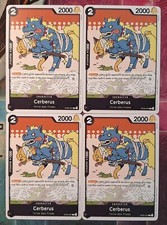 4x Cerberus OP06-087 Common
