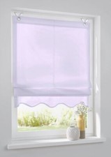 Kutti Raffrollo Design Öse Hakenrollo Ösenrollo Haken Rollo ohne Bohren klemmbar