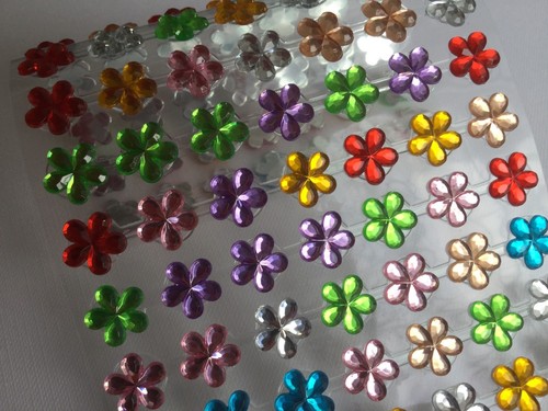 Selbstklebende blumen mm - selbstklebende, 12