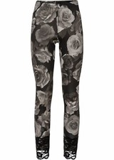 Neu Leggings mit Spitze Gr