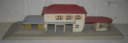Alter kibri blech bahnhof - kibri,
