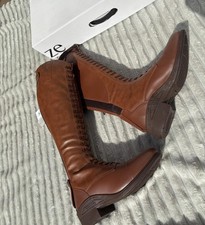 Reitstiefel Braun Gr. 39 Neu