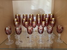 Kristallgläser Set aus