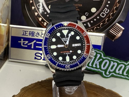 Seiko pepsi lünette herrenuhr - pepsi,