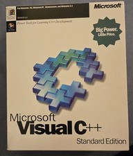 RARITÄT - Microsoft Visual C++ 4.0  Standard - Englisch - SKU: 254-00001