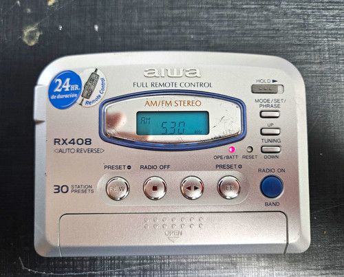 Aiwa rx40b tragbarer - rx40b,