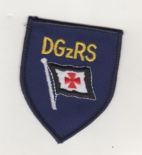 Uniform Ärmelabzeichen Aufnäher Patch DGzRS Seenotretter Deutschland 