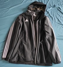 ADIDAS - Windbreaker - Regenjacke - Wetterjacke - Schwarz/Weiß - Gr. XXL 