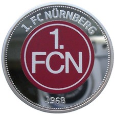 1 .FC NÜRNBERG - MÜNZE-MEDAILLE - 50 JAHRE BUNDESLIGA 1963 - 2013