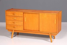 Traumhaftes Mid Century Sideboard Vintage Schrank Schiebetür Kommode TV Schrank