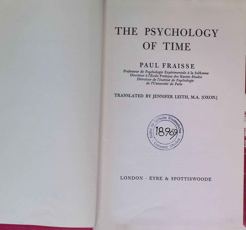 The psychology time - psychology, of