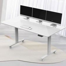 Elektrischer Schreibtisch Stehtisch 72-118cm Höhenverstellbar 160x80cm Memory