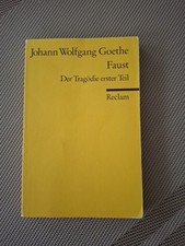Faust I: Der Tragödie erster Teil von Wolfgang. Goethe, ... | Buch | Zustand gut