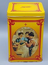 MAGGI Blechdose Retro '3 Frauen mit Brühwürfel' ca. 11 x 11 x 16,5 cm hoch gut