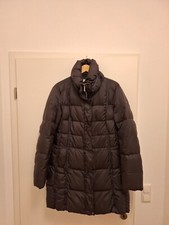 Echte Daunenjacke Daunenmantel Geox Respira 48 46 44 XL Schwarz Tailliert