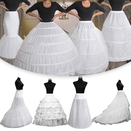 Brautkleid weiß unterrock - weiß,