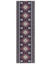 Teppich Läufer blau / rot