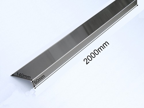 140x60mm aluwinkel blech - 140x60mm, l-blech