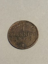 Preussen 1 Pfennig 1868 B