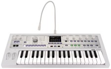 KORG microKORG 2 Limited Color MWH Metallic White Tabletop Analog Synthesizer