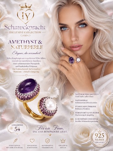 Luxus designer ring - 💜✨, luxus-designer-ring