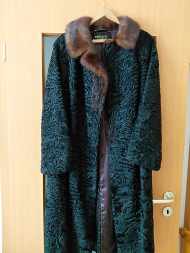 Damen pelz mantel lang - damen,