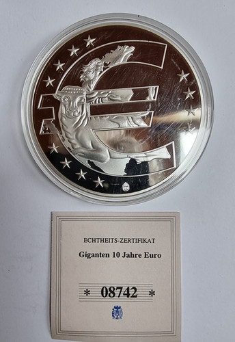 Medaille giganten jahre - medaille, 10