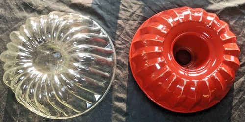 Retro gugelhupf form - 2x,