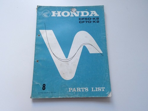 Honda cf50 cf70 parts - cf50-k2,