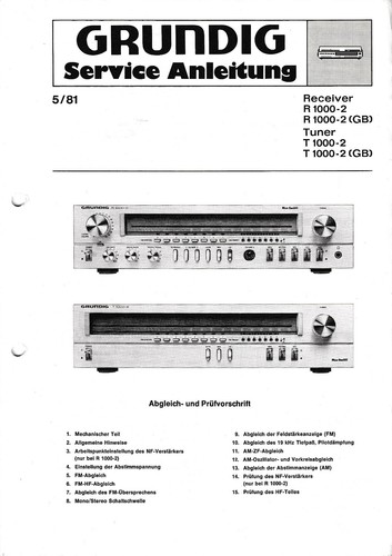 Service manual für grundig - service,