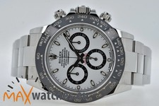 Rolex Daytona Cosmograph 116500 LC100 2018 White Dial