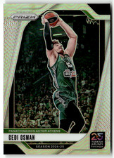 2024-25 Panini Prizm Euroleague No. 58 Cedi Osman Silver Prizm