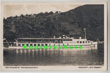 Motorschiff Graf Zeppelin Köln Düsseldorfer Rheindampfschiffahrt Photo Kratz 874
