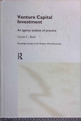 Venture capital investment an - capital,