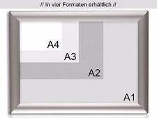 Wechselrahmen Werberahmen Alu Klapprahmen Plakatrahmen DIN A4 | Toppreis