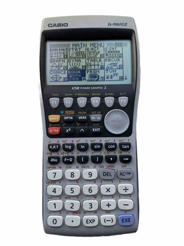 Casio 9860gii advanced - casio, fx-9860gii