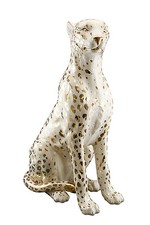 XXL Leopard Keramik 90 cm