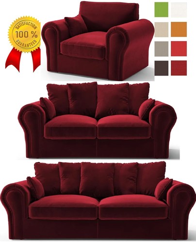 Rot couchgarnitur set - rot,