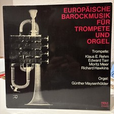 Europäische Barockmusik für Trompete und Orgel - Gatefold LP Schallplatte