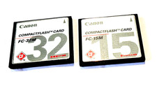 Original Canon 15 MB 32 MB Compactflash Card FC-15M FC-32M Speicherkarte SanDisk